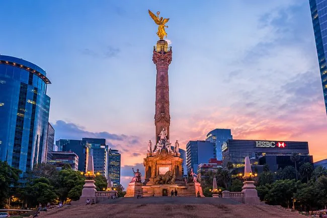 Ángel de la Independencia, Ciudad de México